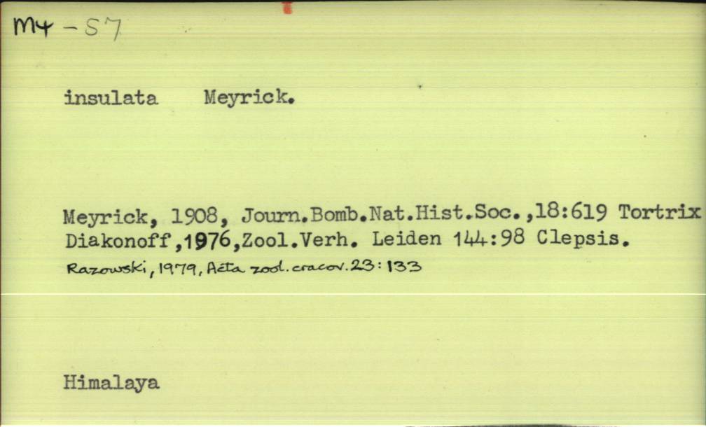 front of card
